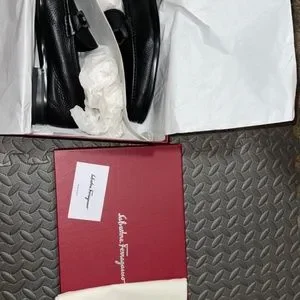 Salvatore Ferragamo Grandioso US Mens 9 EE Nero Calf New in Box Salvatore Ferragamo | Shoes | Salvatore Ferragamo Grandioso  main image 2
